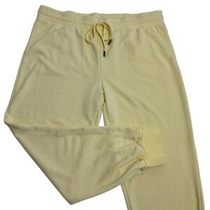 Secret treasures yellow cuffed sweatpants